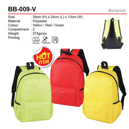 Budget Backpack (BB-009-V)