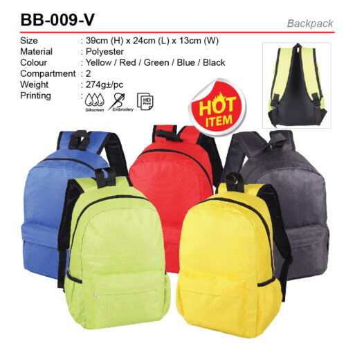 budget backpack BB-009-V