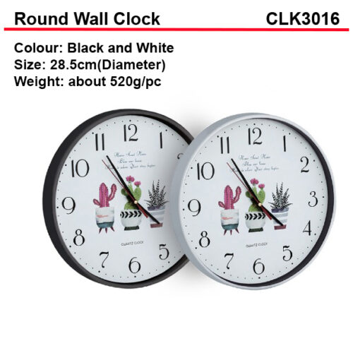 Round Wall Clock (CLK3016)