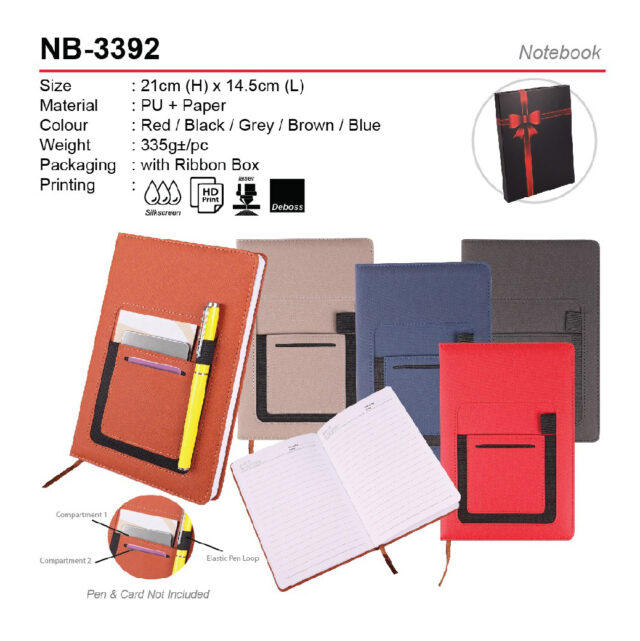 notebook with box NB-3392