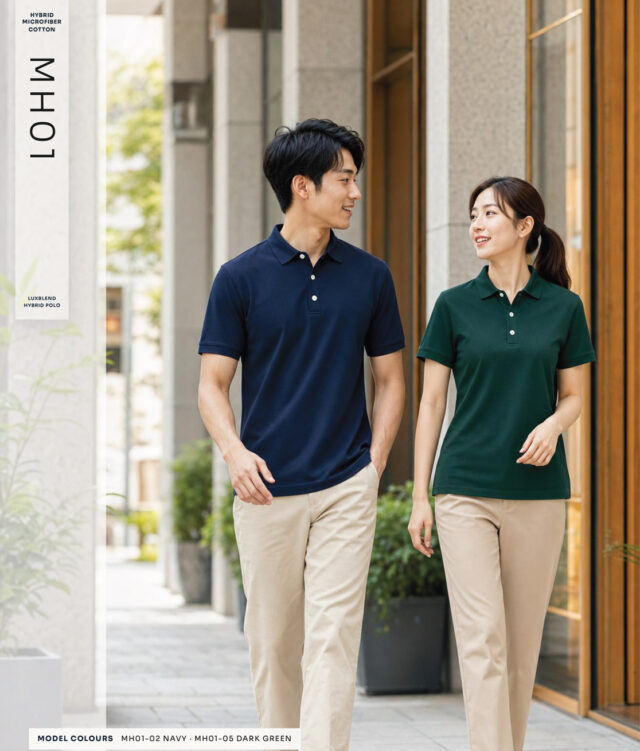 dual layer polo shirt MH01